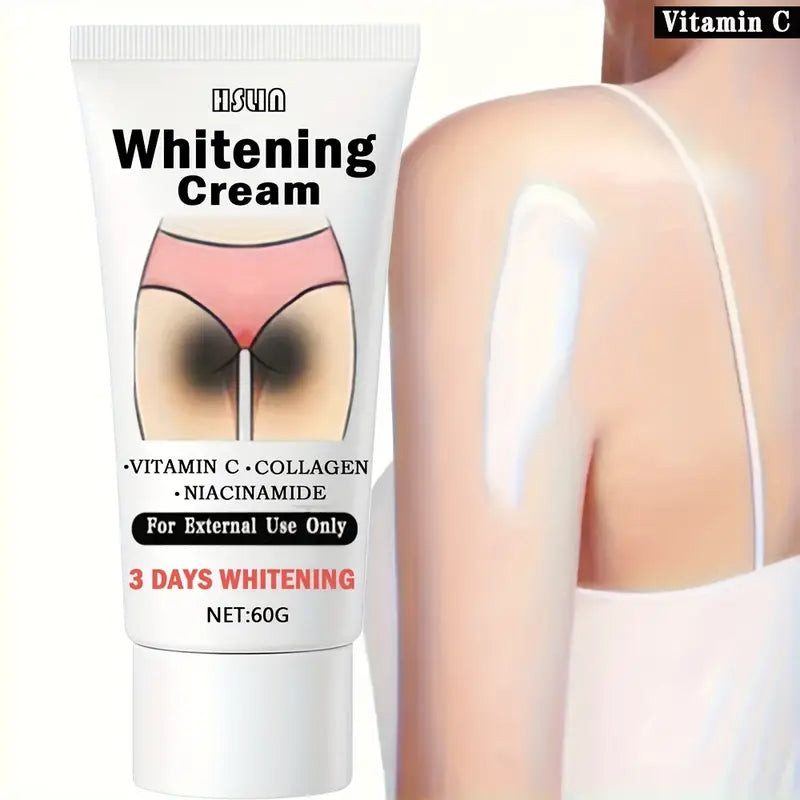Vitamin C Collagen Whitening Cream – 60g | For Body, Underarms & Thighs