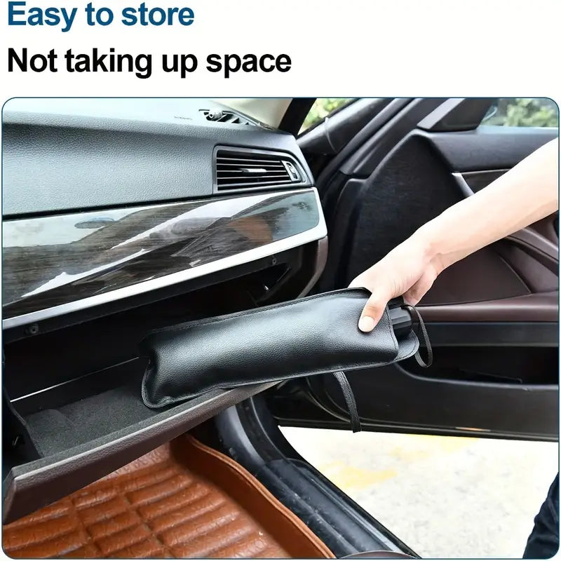 Foldable Car Sunshade | UV & Heat Protection for Windshield